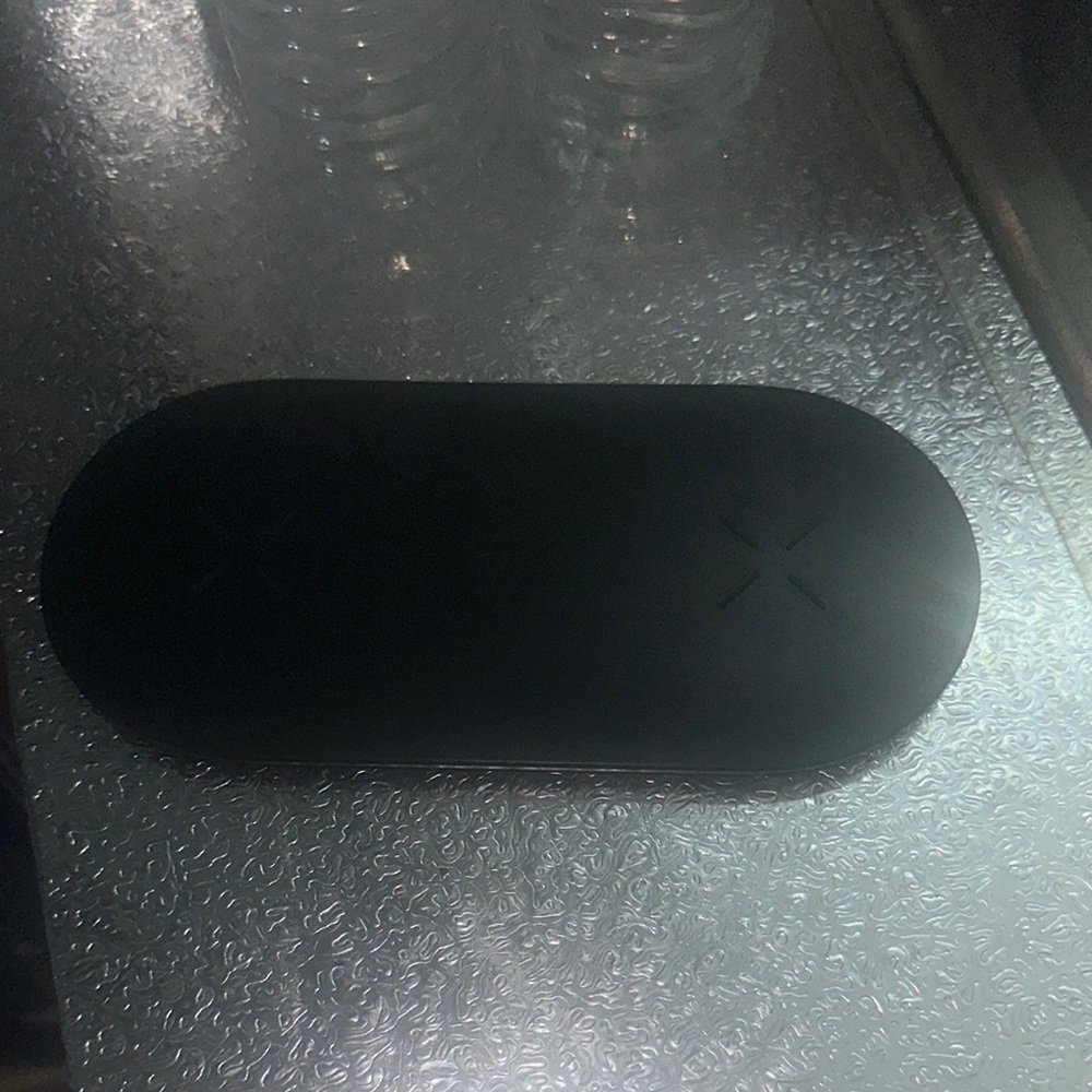 M7 3-in-1 Fast Qi Wireless Charger Pad - Black